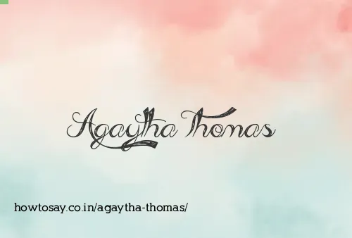Agaytha Thomas