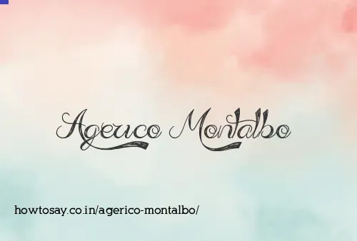 Agerico Montalbo