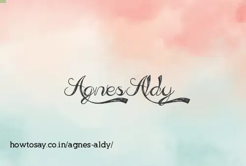 Agnes Aldy