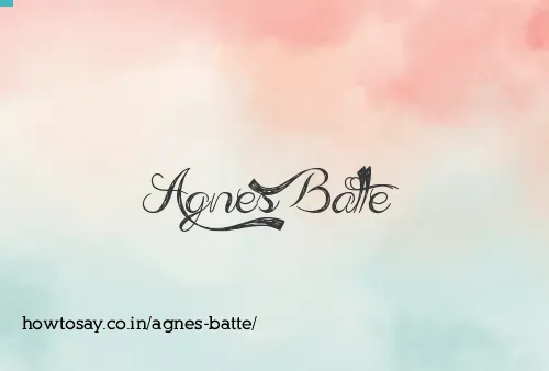 Agnes Batte
