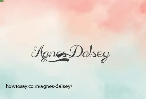 Agnes Dalsey