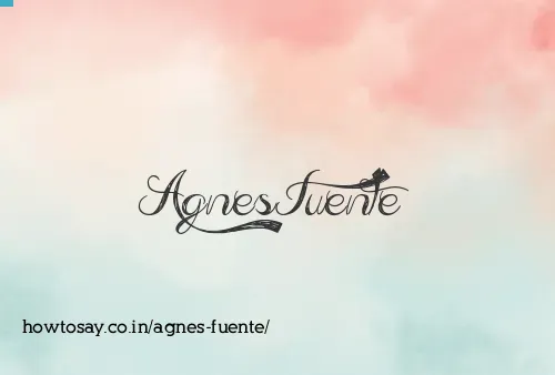 Agnes Fuente