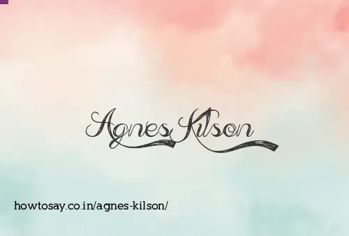 Agnes Kilson