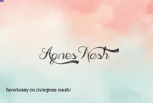 Agnes Nash