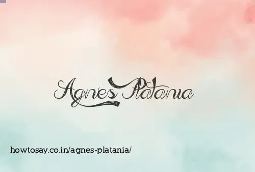 Agnes Platania