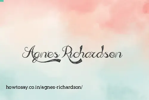 Agnes Richardson