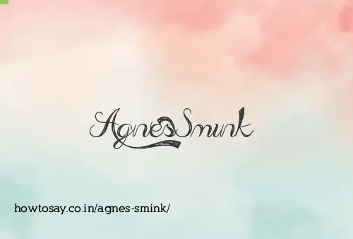 Agnes Smink