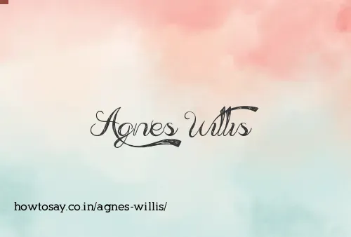 Agnes Willis