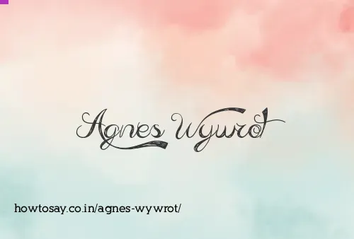 Agnes Wywrot