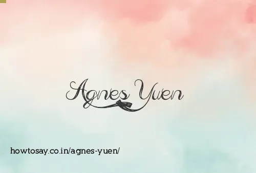 Agnes Yuen