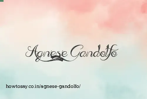 Agnese Gandolfo