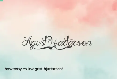 Agust Hjartarson