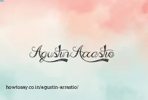 Agustin Arrastio