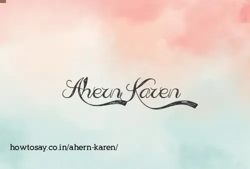 Ahern Karen