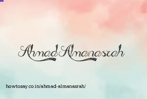 Ahmad Almanasrah