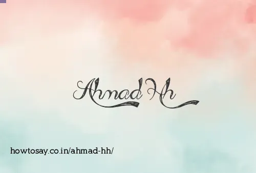 Ahmad Hh