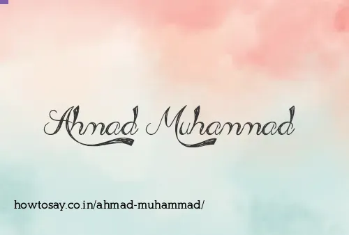 Ahmad Muhammad