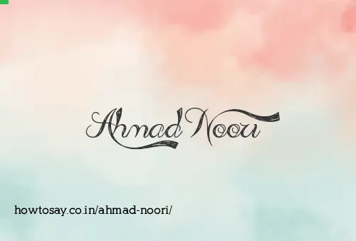 Ahmad Noori