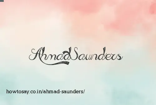 Ahmad Saunders