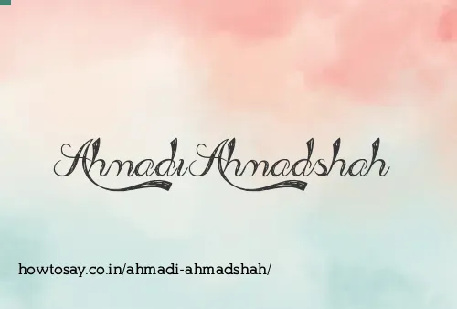 Ahmadi Ahmadshah