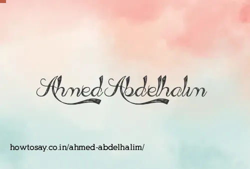 Ahmed Abdelhalim