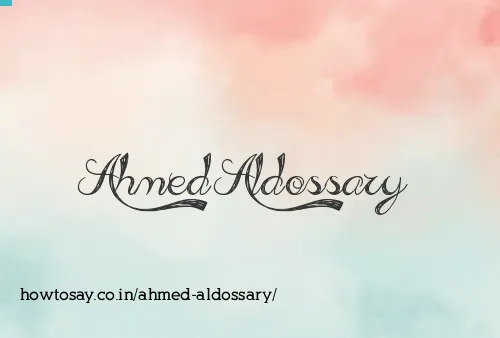 Ahmed Aldossary