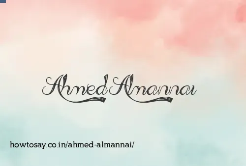 Ahmed Almannai