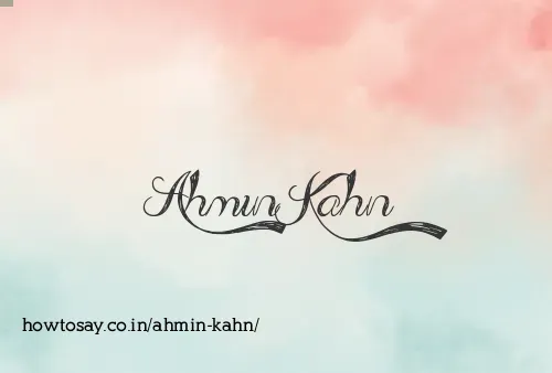 Ahmin Kahn