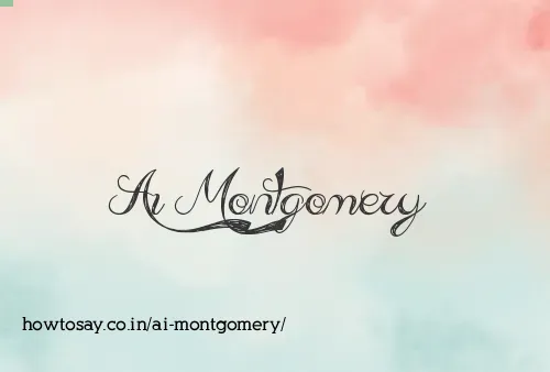 Ai Montgomery