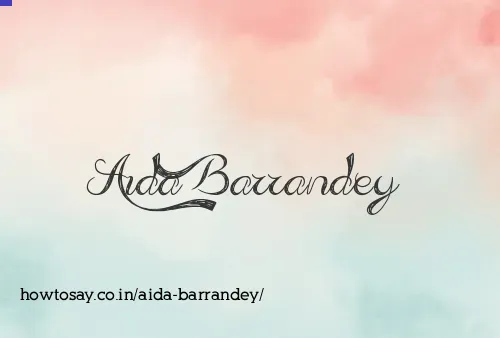 Aida Barrandey