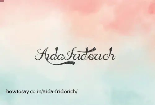 Aida Fridorich