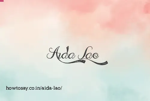 Aida Lao
