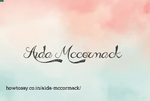 Aida Mccormack