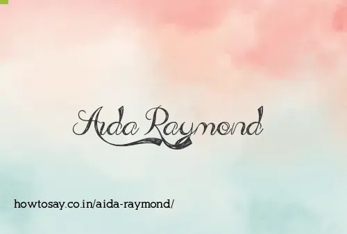 Aida Raymond