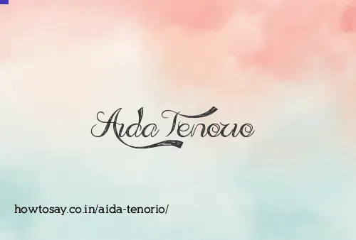 Aida Tenorio