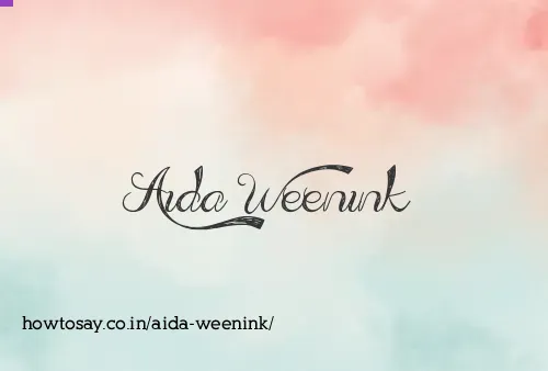 Aida Weenink