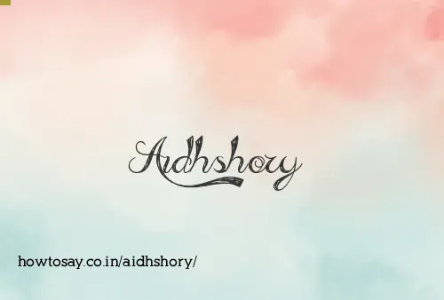 Aidhshory