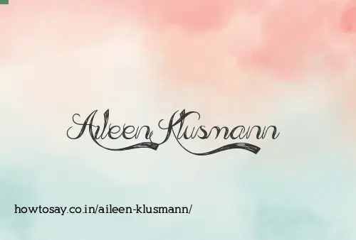 Aileen Klusmann