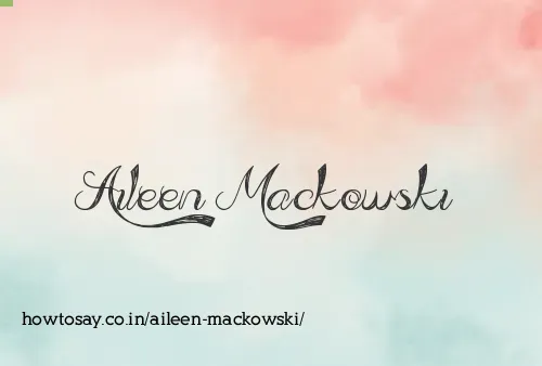 Aileen Mackowski