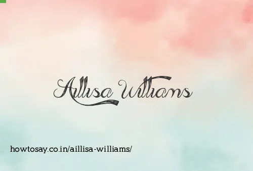 Aillisa Williams