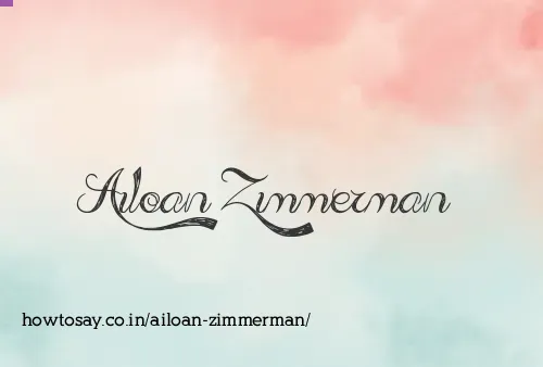 Ailoan Zimmerman