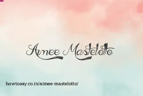 Aimee Mastelotto
