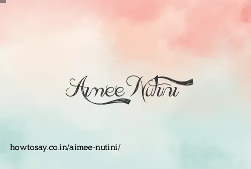 Aimee Nutini