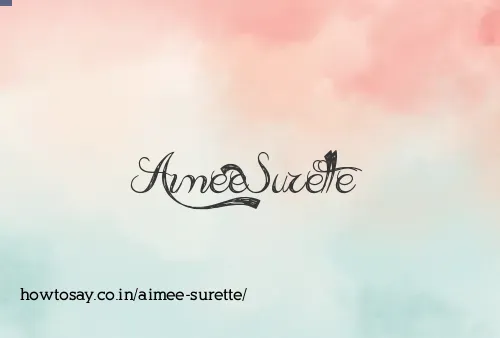 Aimee Surette