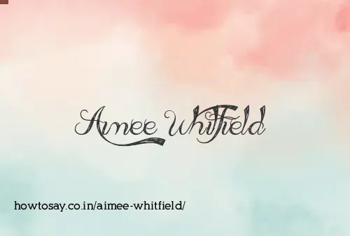 Aimee Whitfield