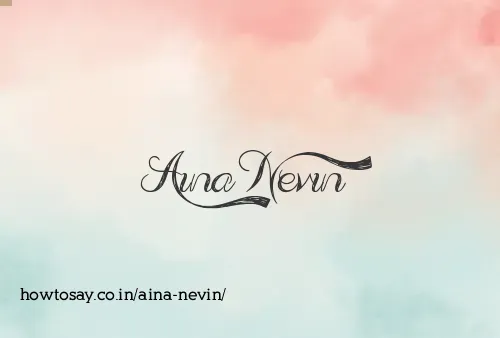 Aina Nevin