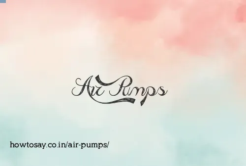 Air Pumps
