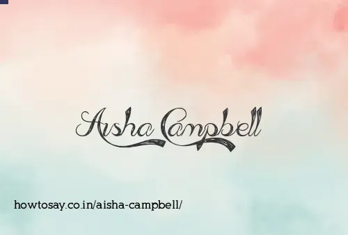 Aisha Campbell