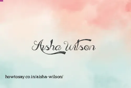 Aisha Wilson