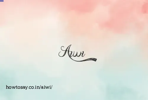 Aiwi